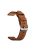 18mm Genuine Leather U Shape Head Watch Band for Huawei TalkBand B5/B3 Active/B2 Active - Brown