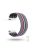 20mm Color Matching Nylon Watch Band for Samsung Galaxy Watch4 Classic 46mm 42mm/Watch4 44mm 40mm/Huawei GT 2 42mm/Huami Amazfit Watch Youth Edition - Grey/Colorful