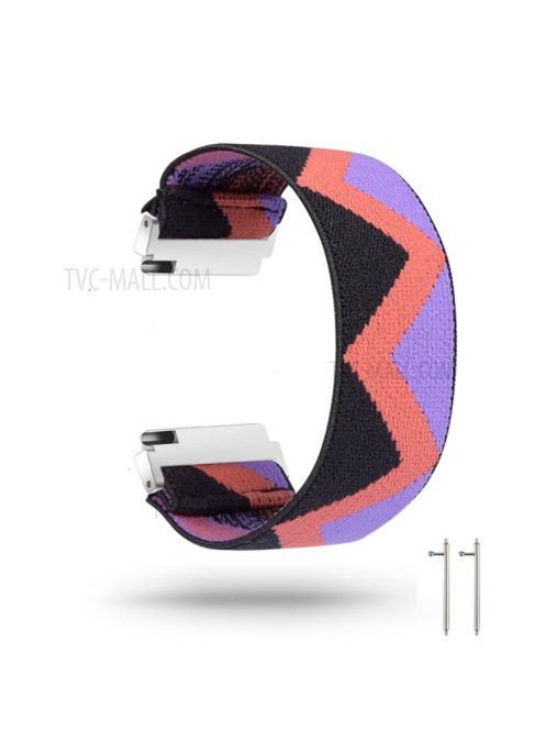 20mm Color Matching Nylon Watch Band for Samsung Galaxy Watch4 Classic 46mm 42mm/Watch4 44mm 40mm/Huawei GT 2 42mm/Huami Amazfit Watch Youth Edition - Multi-color