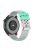 20mm Multiple Holes Breathable Dual Color Silicone Watch Strap Wristband for Huawei Watch GT3 42mm/Samsung Galaxy Watch 42mm - Pink/Teal