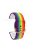 20mm Rainbow Soft Silicone Watch Band Replacement for Huawei Watch GT/GT2 42mm