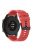 20mm Silicone Adjustable Watch Band Wrist Strap for Huawei Watch GT Runner/Watch GT3 42mm - Black Steel Buckle/Red