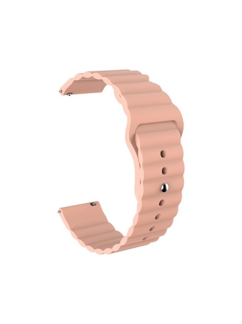 20mm Silicone Smart Watch Strap Replacement for Huawei Watch GT2 42MM/Huami Amazfit Watch Youth Edition - Coral