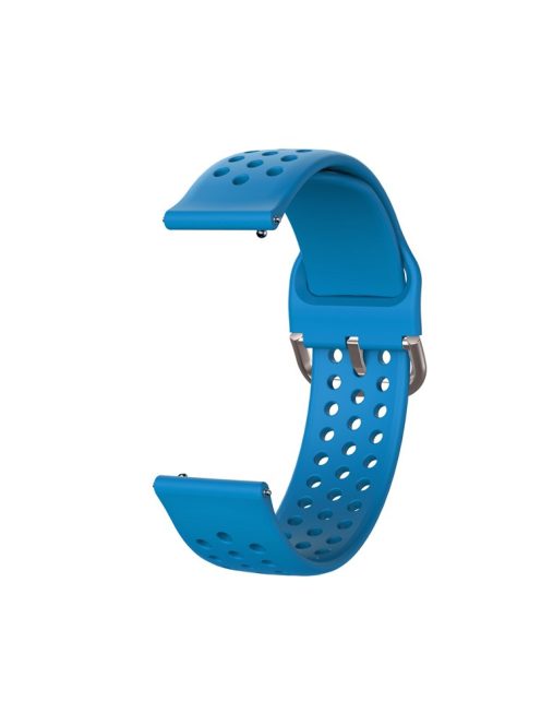 20mm Soft Silicone Watch Strap Replacement Smart Watch Band Strap for Huawei GT2 42mm Smart Watch / Huami Amazfit Watch Youth Edition - Sky Blue