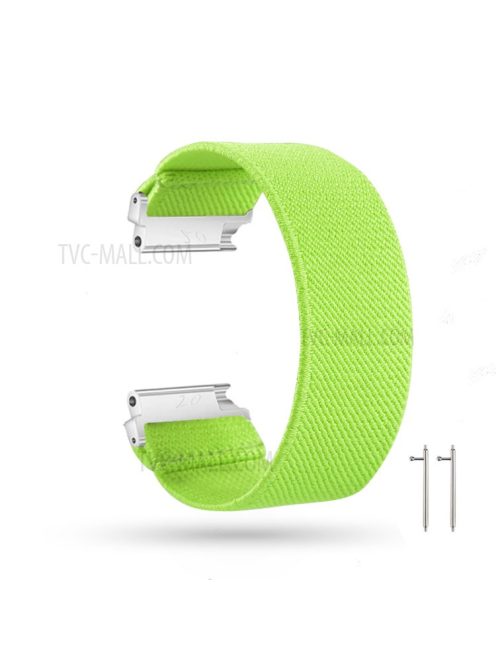 20mm Solid Color Printing Nylon Smart Watch Band for Samsung Galaxy Watch4 Classic 46mm 42mm/Watch4 44mm 40mm/Huawei Watch GT 2 42mm/Huami Amazfit Watch Youth Edition - Light Green