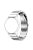 20mm Stainless Steel Solid Chain Watch Band Replacement with Folding Clasp for Huawei Watch 2 - Silver