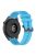 20mm Textured Silicone Smart Watch Bands for Huawei Watch GT3 / Watch GT, Sport Style Replaced Wrist Strap Watchband - Sky Blue