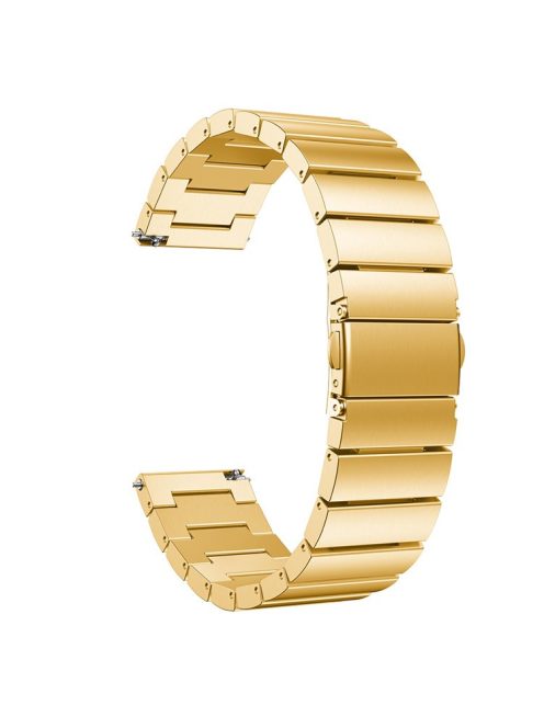 22mm 316 Steel Metal Replacement Smart Wristbands for Huawei Watch GT, 185*22mm - Gold