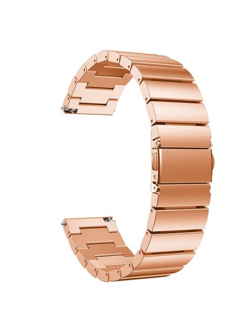 22mm 316 Steel Metal Replacement Smart Wristbands for Huawei Watch GT, 185*22mm - Rose Gold