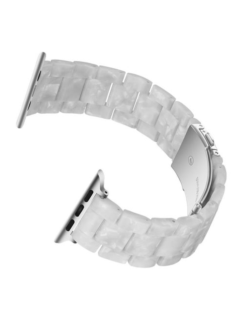 22mm Breathable Resin Watch Band Strap for Huawei Watch GT/Watch 2 Pro/Samsung Gear S3 Frontier/Gear S3 Classic - White