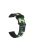 22mm Camouflage with Black Buckle Silicone Watch Band for Huawei Watch GT 2 46mm/GT/GT 2e - Army Green