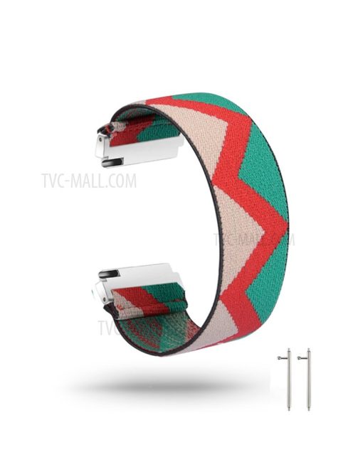 22mm Colorful Nylon Watch Band for Huawei Watch GT 2e/GT/GT 2 46mm  - Triangle Colorful