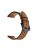 22mm Genuine Leather Coated Smart Watch Replacement Strap for Huawei Watch 2/1 - Brown