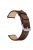 22mm Genuine Leather Watch Strap Smart Watch Band for Huawei Watch GT / Watch Magic / Watch 2 - Brown