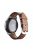 22mm Leather Strap Watch Band for Huawei Watch GT2e/GT2 46mm - Brown