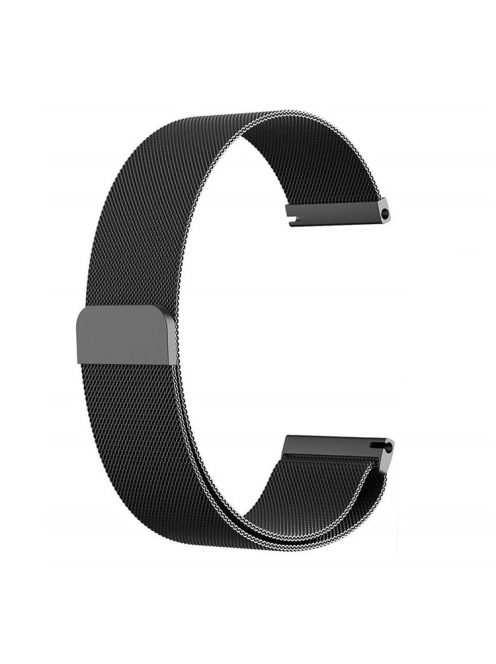 22mm Magnetic Milanese Stainless Steel Watch Strap for Huawei Watch GT / Honor Watch Magic - Black