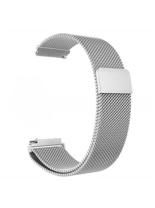 22mm Magnetic Milanese Stainless Steel Watch Strap for Huawei Watch GT / Honor Watch Magic - Silver