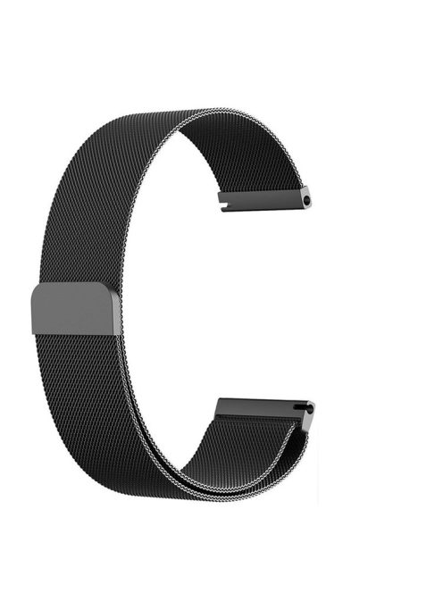 22mm Milanese Metal Wristband Watchband for Huawei Watch GT2e/GT2 46mm - Black