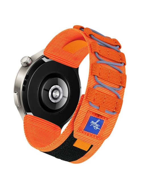 22mm Nylon Sport Band For Huawei Watch GT 4 46mm  /  Watch 4 Pro  /  Watch 4 Wrist Strap Replacement - Orange