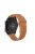 22mm Reverse Buckle Silicone Watchband for Samsung Gear S3/Galaxy Watch 46mm/Huawei GT2 46mm/Huami Amazfit 1/2 - Brown