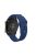 22mm Reverse Buckle Silicone Watchband for Samsung Gear S3/Galaxy Watch 46mm/Huawei GT2 46mm/Huami Amazfit 1/2 - Dark Blue