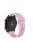 22mm Reverse Buckle Silicone Watchband for Samsung Gear S3/Galaxy Watch 46mm/Huawei GT2 46mm/Huami Amazfit 1/2 - Pink