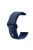 22mm Silicone Smart Watch Band Watch Strap Replacement for Huawei Watch GT 2e/GT2 46mm - Dark Blue