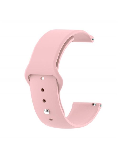 22mm Silicone Smart Watch Band Watch Strap Replacement for Huawei Watch GT 2e/GT2 46mm - Pink