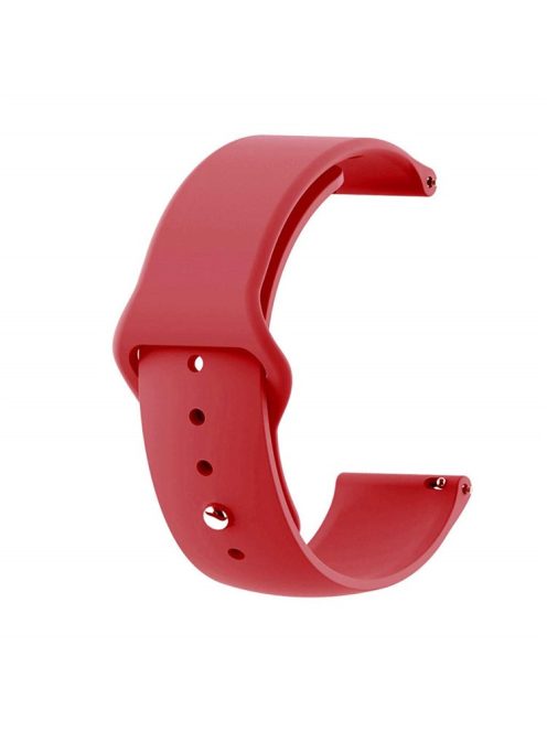 22mm Silicone Smart Watch Band Watch Strap Replacement for Huawei Watch GT 2e/GT2 46mm - Red