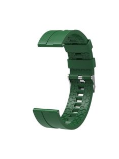   22mm Silicone Watch Strap Replacement Adjustable Watch Band for Huawei Watch GT - Army Green