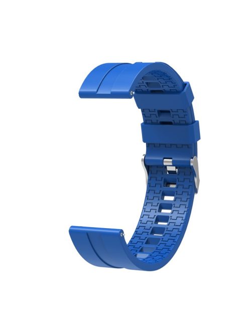 22mm Silicone Watch Strap Replacement Adjustable Watch Band for Huawei Watch GT - Blue