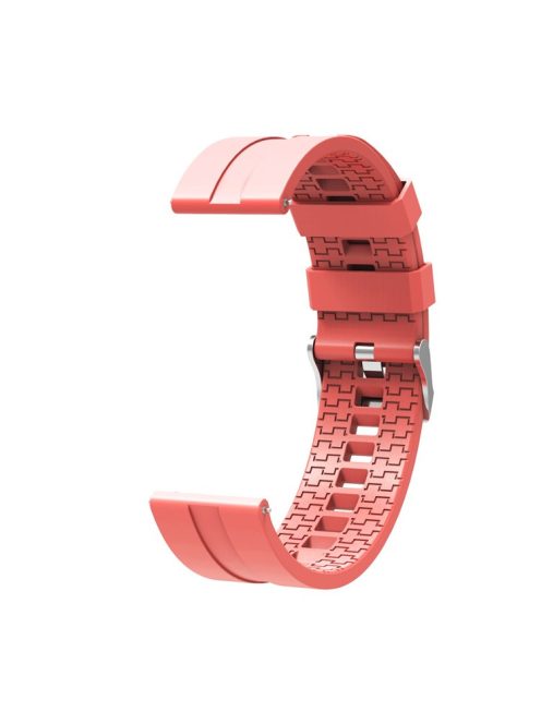 22mm Silicone Watch Strap Replacement Adjustable Watch Band for Huawei Watch GT - Pink