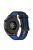 22mm Silicone Watch Strap Soft Wristband with Buckle for Samsung Galaxy Watch 3 45mm R840/Gear S3/Huawei Watch GT 2e/GT3 46mm/GT Runner - Black/Blue