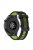 22mm Silicone Watch Strap Soft Wristband with Buckle for Samsung Galaxy Watch 3 45mm R840/Gear S3/Huawei Watch GT 2e/GT3 46mm/GT Runner - Black/Lime