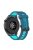 22mm Silicone Watch Strap Soft Wristband with Buckle for Samsung Galaxy Watch 3 45mm R840/Gear S3/Huawei Watch GT 2e/GT3 46mm/GT Runner - Blue/Cyan