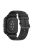 22mm Silicone Watch Strap Soft Wristband with Buckle for Samsung Galaxy Watch3 45mm/Active/Huawei Watch 3 - Black