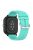 22mm Silicone Watch Strap Soft Wristband with Buckle for Samsung Galaxy Watch3 45mm/Active/Huawei Watch 3 - Lake Blue