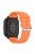 22mm Silicone Watch Strap Soft Wristband with Buckle for Samsung Galaxy Watch3 45mm/Active/Huawei Watch 3 - Orange