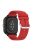 22mm Silicone Watch Strap Soft Wristband with Buckle for Samsung Galaxy Watch3 45mm/Active/Huawei Watch 3 - Red