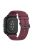 22mm Silicone Watch Strap Soft Wristband with Buckle for Samsung Galaxy Watch3 45mm/Active/Huawei Watch 3 - Wine Red