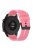 22mm Silicone Watch Strap Wristband with Steel Pin Buckle for Huawei Watch GT3/GT Runner - Pink