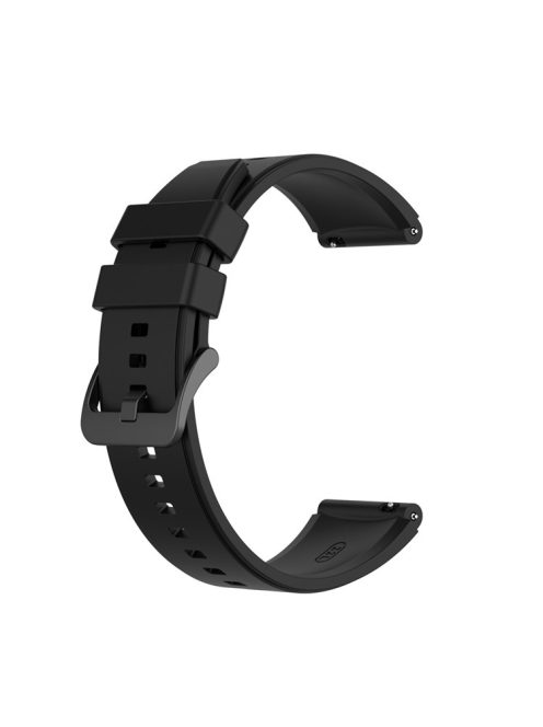 22MM Soft Silicone Watch Band Strap Replacement for Huawei Watch GT 2 Pro - Black