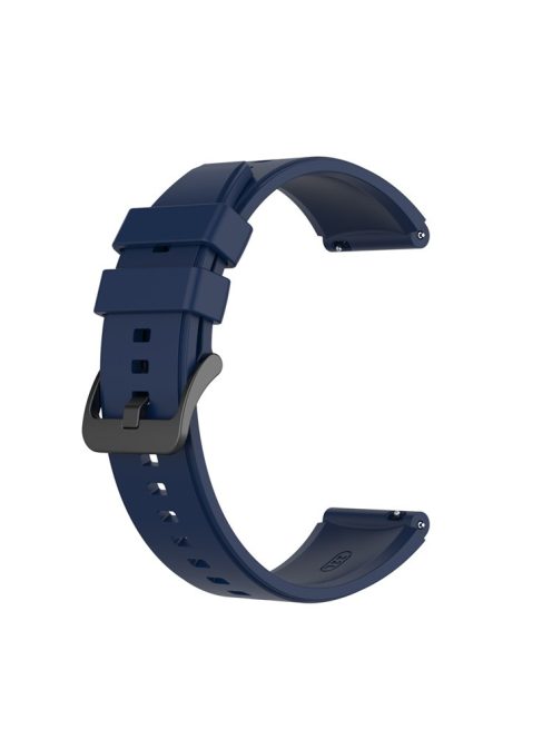 22MM Soft Silicone Watch Band Strap Replacement for Huawei Watch GT 2 Pro - Navy Blue