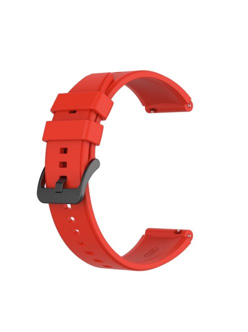 22MM Soft Silicone Watch Band Strap Replacement for Huawei Watch GT 2 Pro - Red