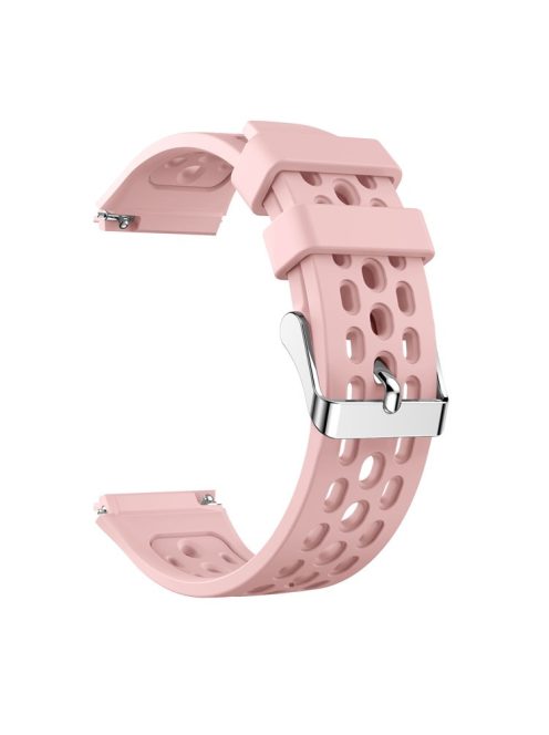 22MM Soft Silicone Watch Band Strap Replacement for Huawei Watch GT 2e - Pink