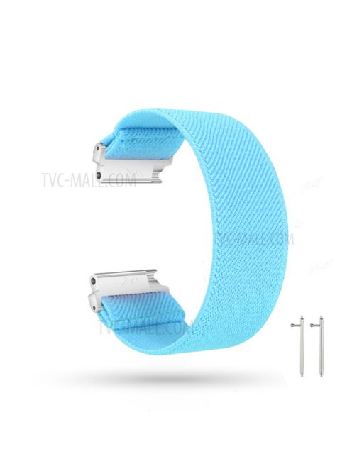 22mm Solid Color Printing Nylon Smart Watch Band for Huawei Watch GT 2e / GT / GT 2 46mm - Baby Blue