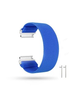   22mm Solid Color Printing Nylon Smart Watch Band for Huawei Watch GT 2e / GT / GT 2 46mm - Dark Blue