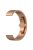 22mm Solid Stainless Steel Link Chain Watch Strap for Huawei Smart GT - Rose Gold