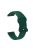 22mm Sport Wristband Universal Silicone Watchband Strap Replacement for Samsung Gear S3 Frontier/S3 Classic/Galaxy Watch 46mm/Huawei Watch GT 2 46mm/Huami Amazfit 1/2 - Blackish Green