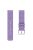 22mm Stainless Steel Clasp Nylon Wristband for Samsung Gear S3 Classic / Huawei Watch GT, etc. - Purple